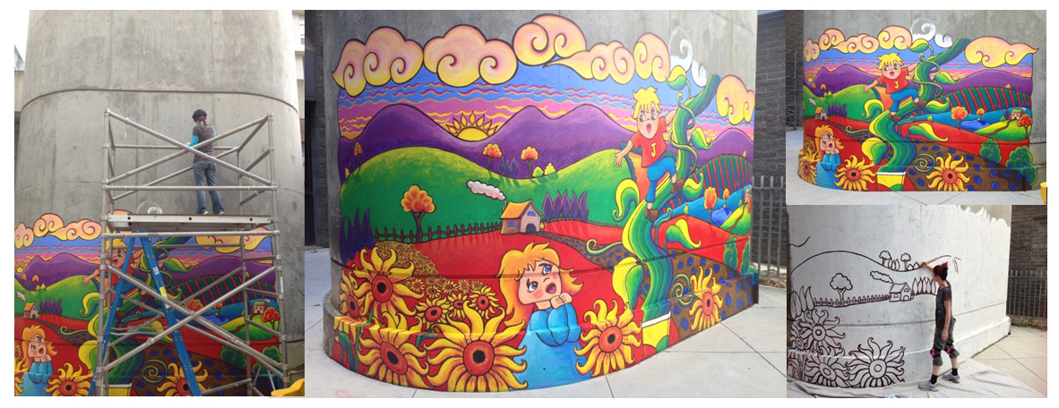 Beanstalk Mural