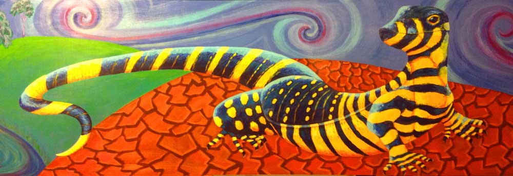 Goanna Mural